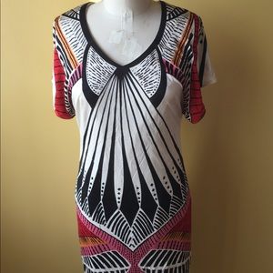 Fun patterned day dress